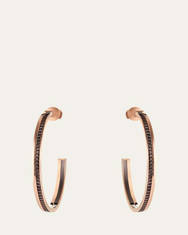 Quatre Classique Hoop Earrings, Large Model